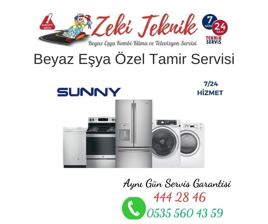 Kayseri Sunny Beyaz Eşya Servisi